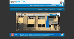 Desktop Screenshot of gruposertec.com.ar